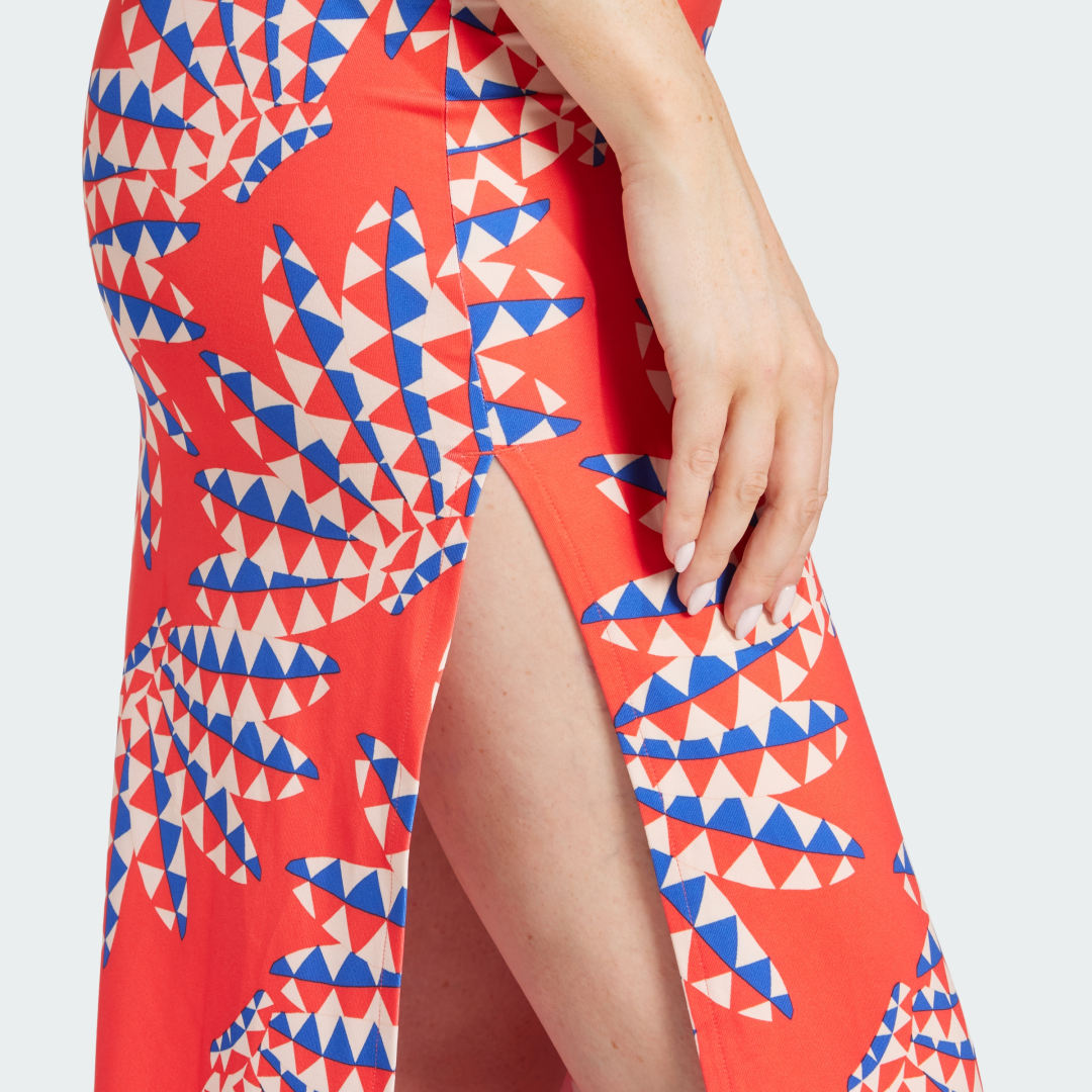 

adidas Vestido Premium Adidas x Farm Rio Mujer, Bright rojo/bliss naranja