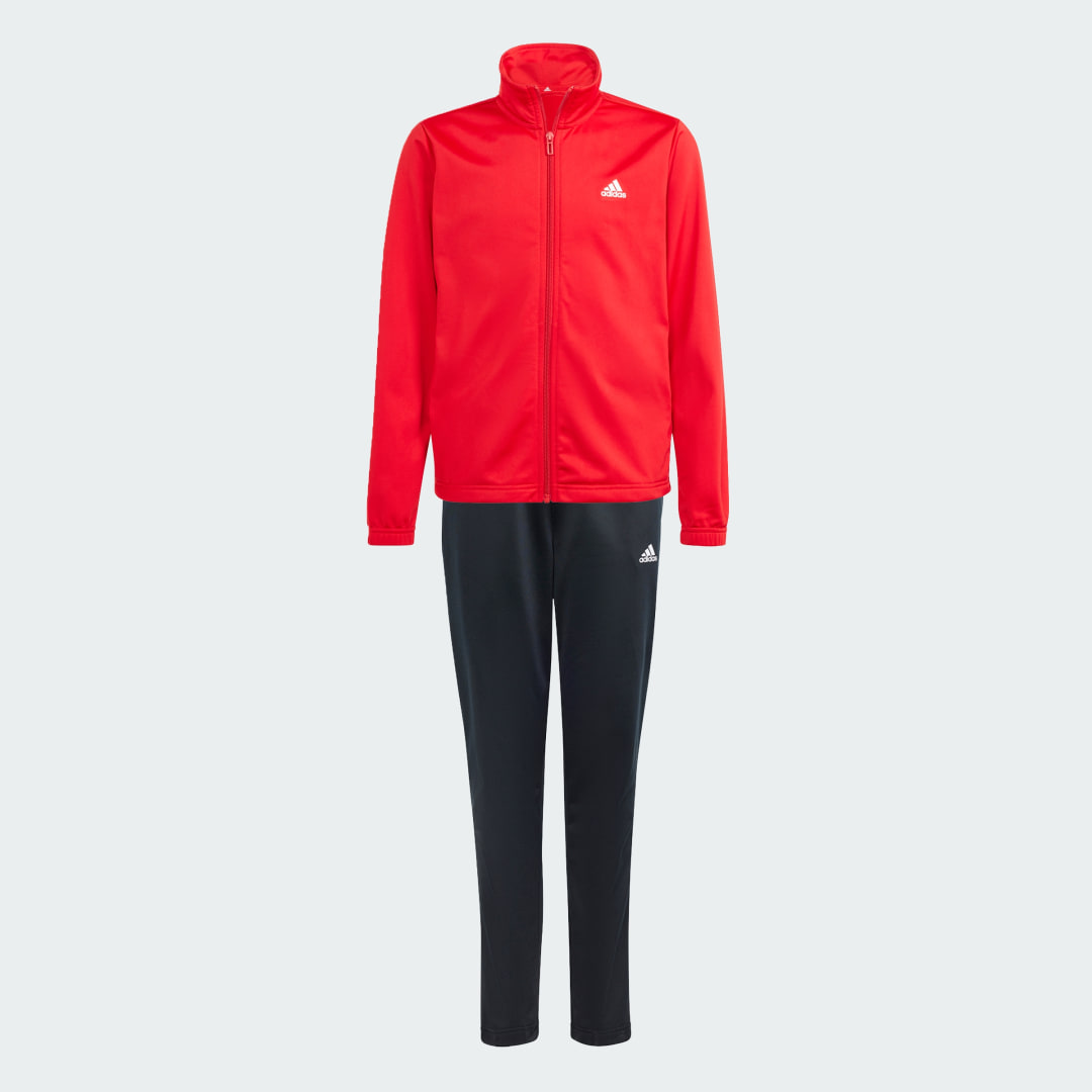 

adidas Conjunto Essentials Big Logo Niño, Better scarlet/blanco