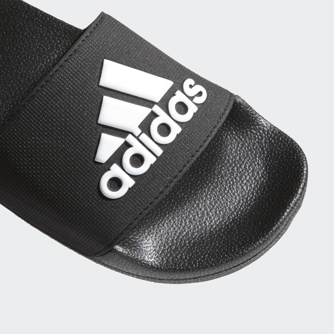 

adidas Sandalias Adilette Shower (Unisex) Niño, Negro/blanco/negro