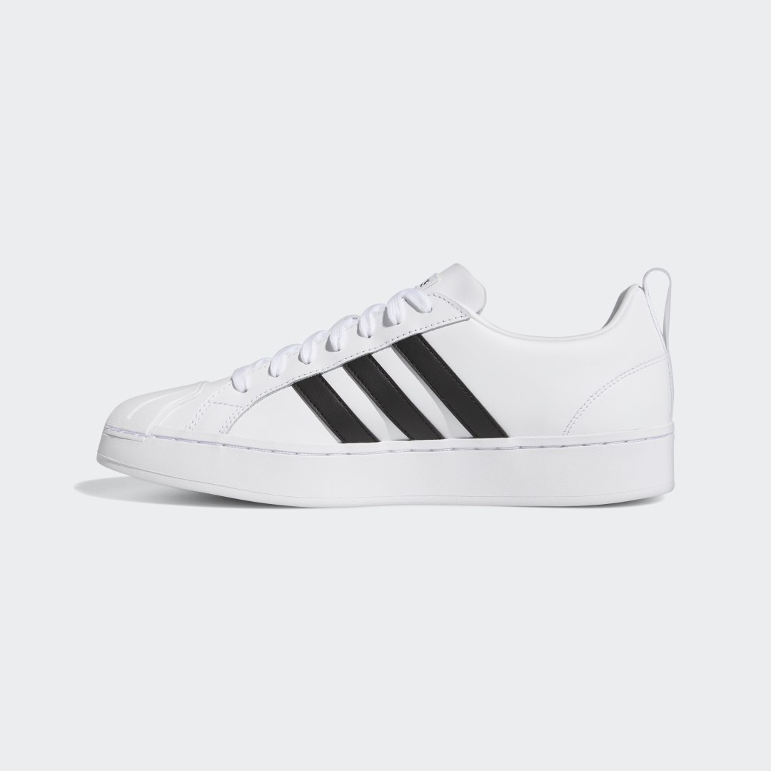 

adidas Tenis Court Low Streetcheck Cloudfoam Unisex, Blanco