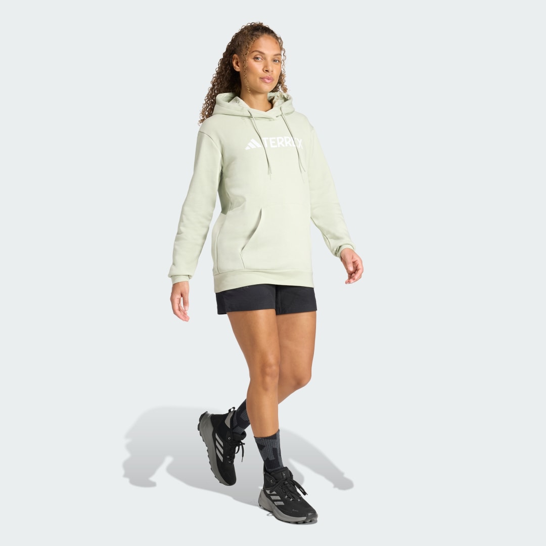 Sweat shirt à capuche Terrex grand logo - vue 4