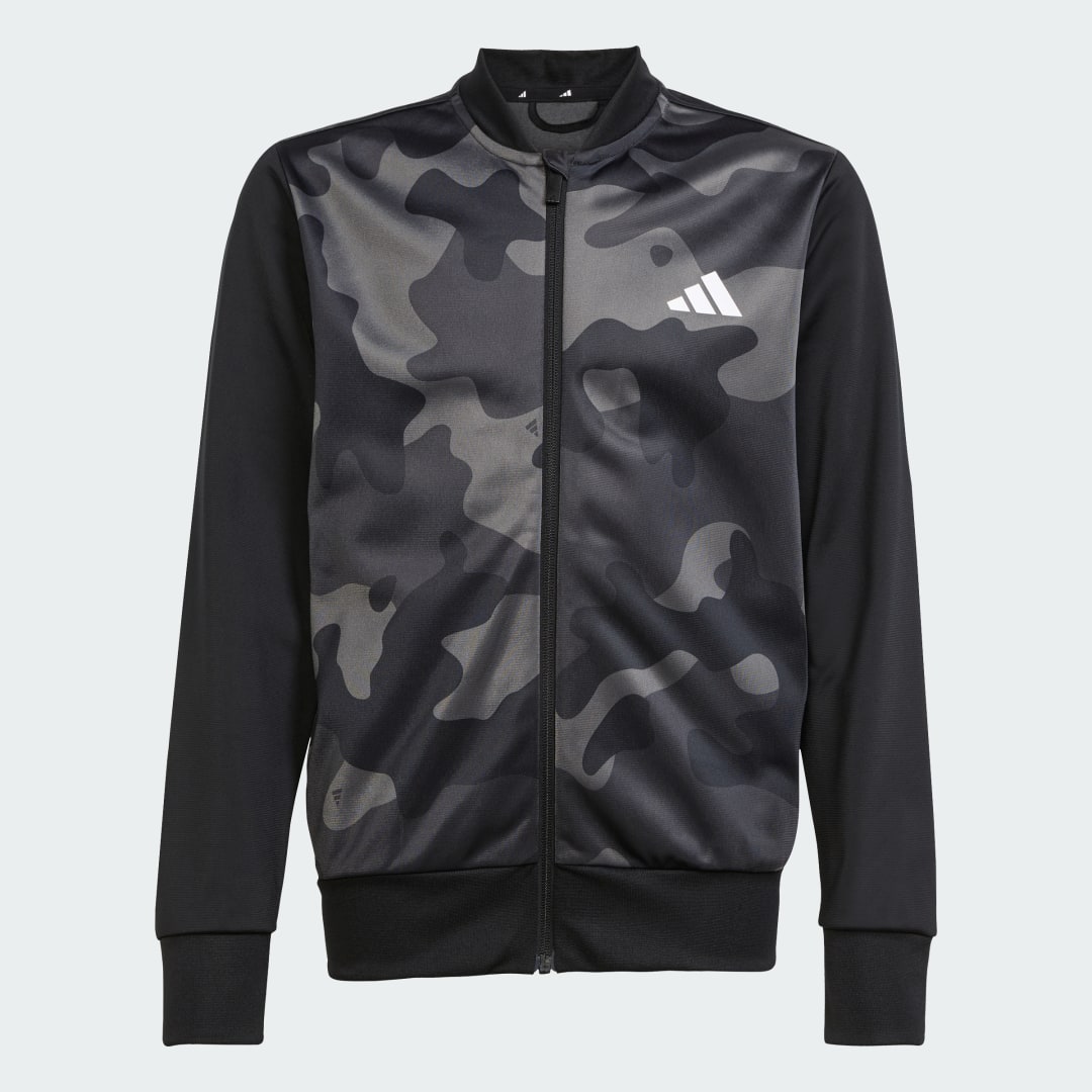 Adidas Seasonal Essential Camouflage Tricot 3-Stripes All Over Printed Trainingspak