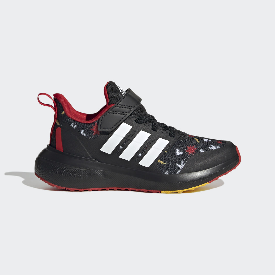 Adidas Fortarun kindersneaker zwart en goud