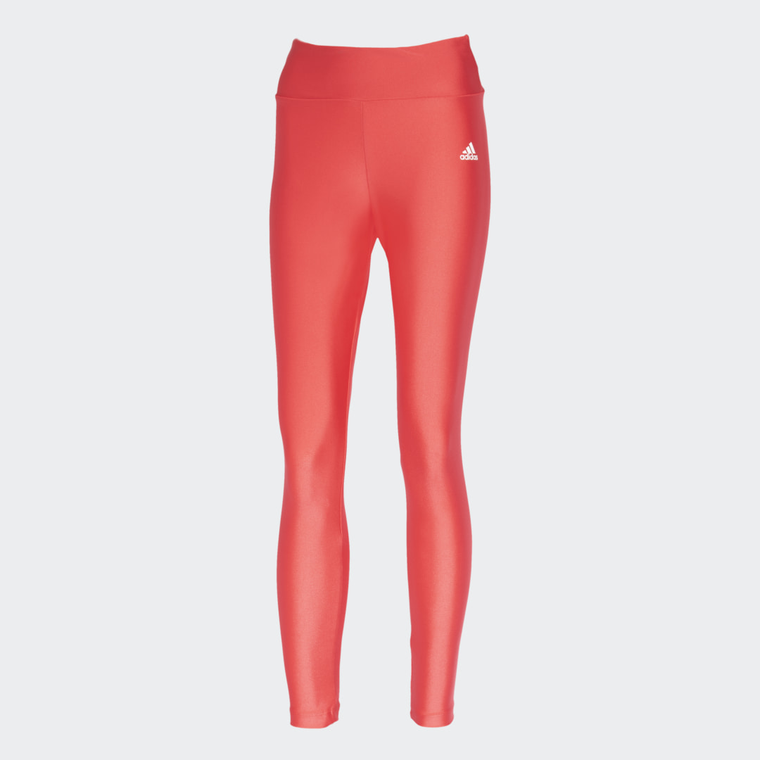 

adidas Mallas Designed to Move Corte Alto Mujer, Semi turbo