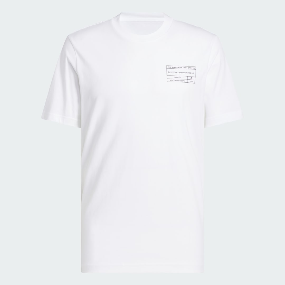 adidas T shirt graphique de basketball - vue 8