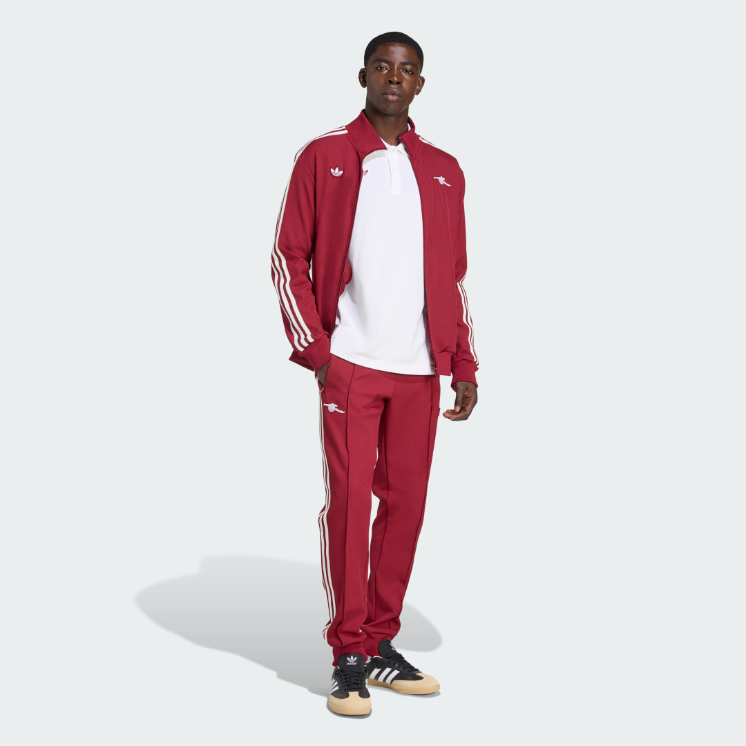 Adidas Arsenal Terrace Icons Poloshirt met Lange Mouwen