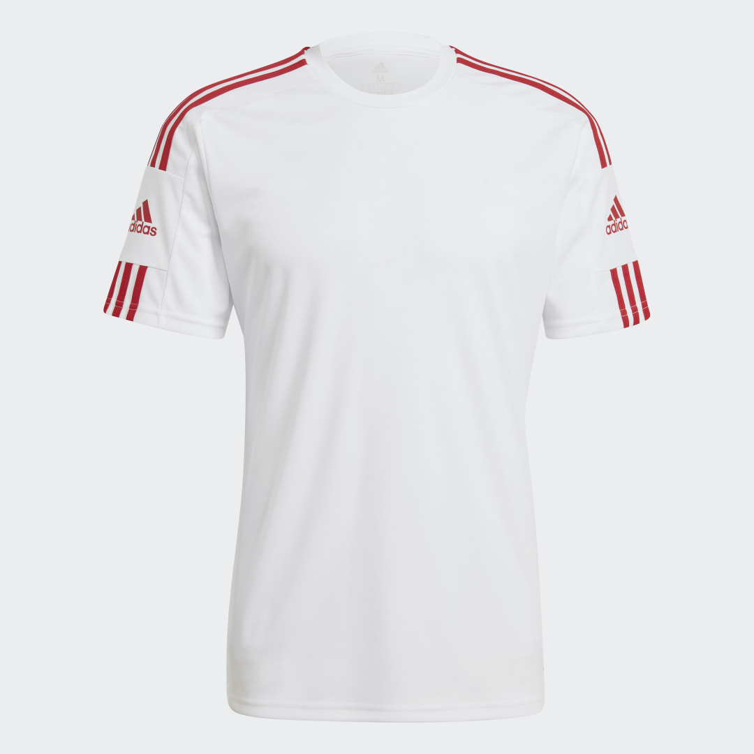 

adidas Jersey Squadra 21 Hombre, Blanco/team power rojo
