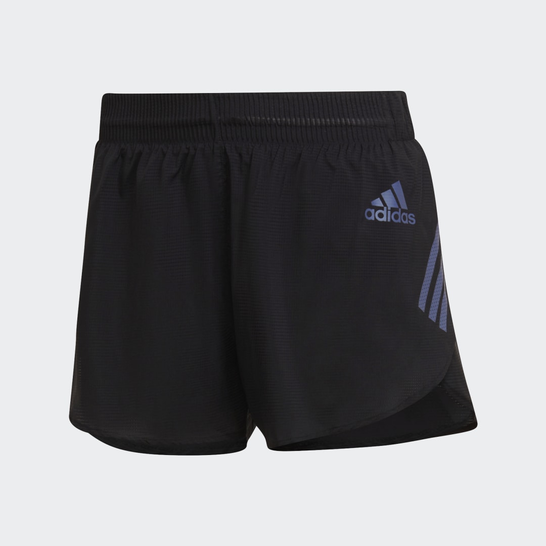 

adidas Shorts de Running Adizero Split Mujer, Negro