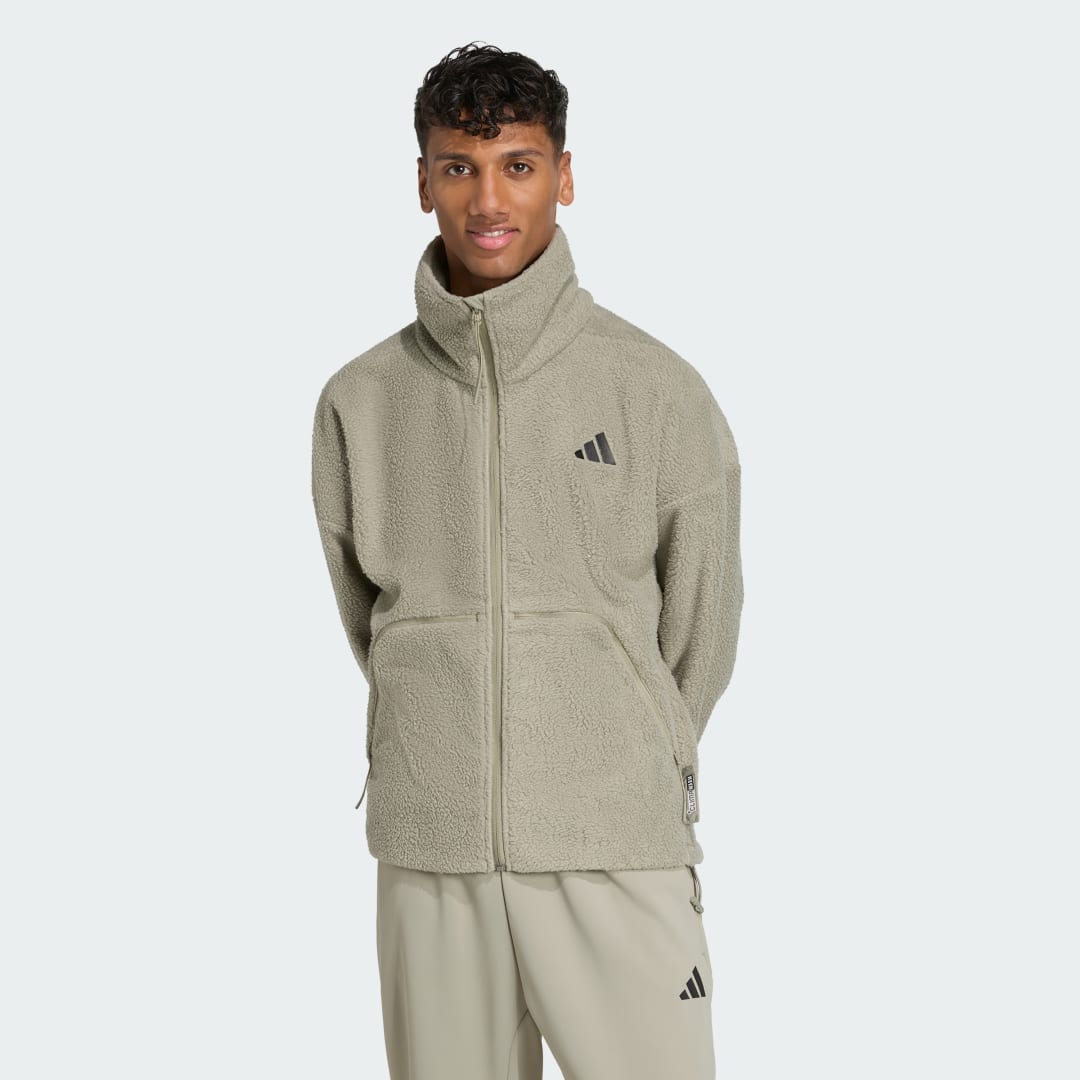 Adidas City Tech High Pile Fleece Ritsjack