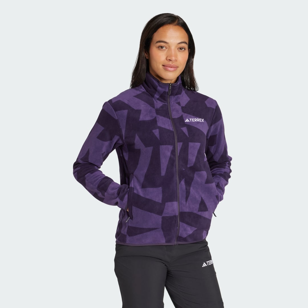 Adidas Terrex Multi Printed Fleece Ritsjack