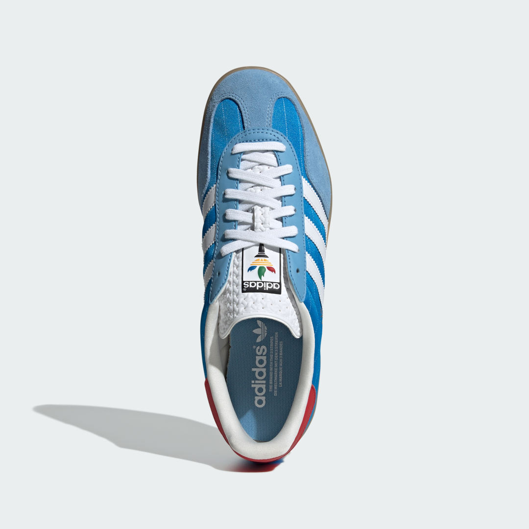Adidas Gazelle sneaker Bright Blue / Cloud White / Gum
