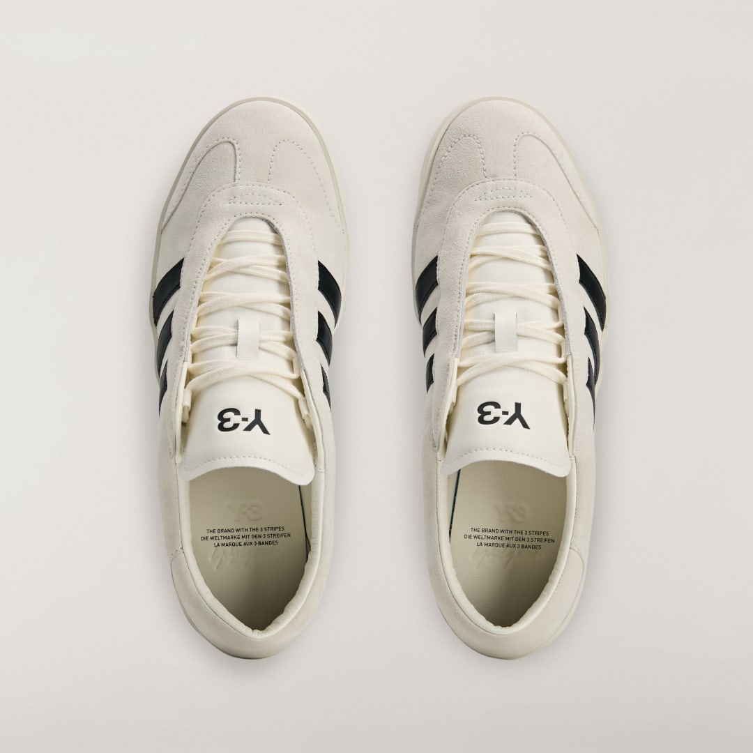 Sneakers Y-3 Gazelle Off White/ Off White/ Black - KJ9189