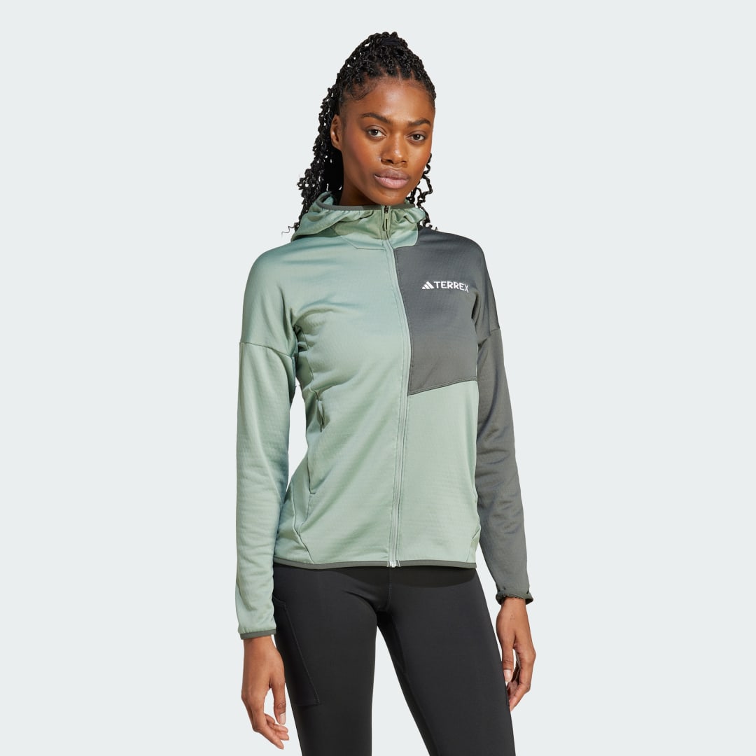 Adidas Terrex Xperior Climawarm Light Fleece Capuchonjack