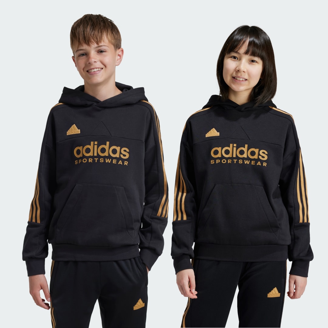 Image of Felpa con cappuccio Tiro Nations Pack Junior cod002