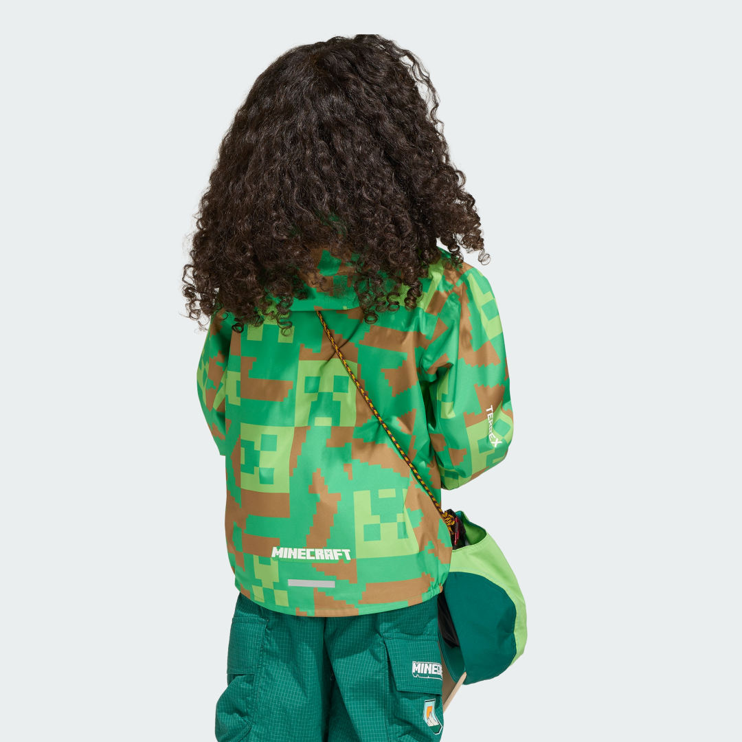 Veste de pluie adidas Minecraft Terrex 2 couches Climaproof - vue 4