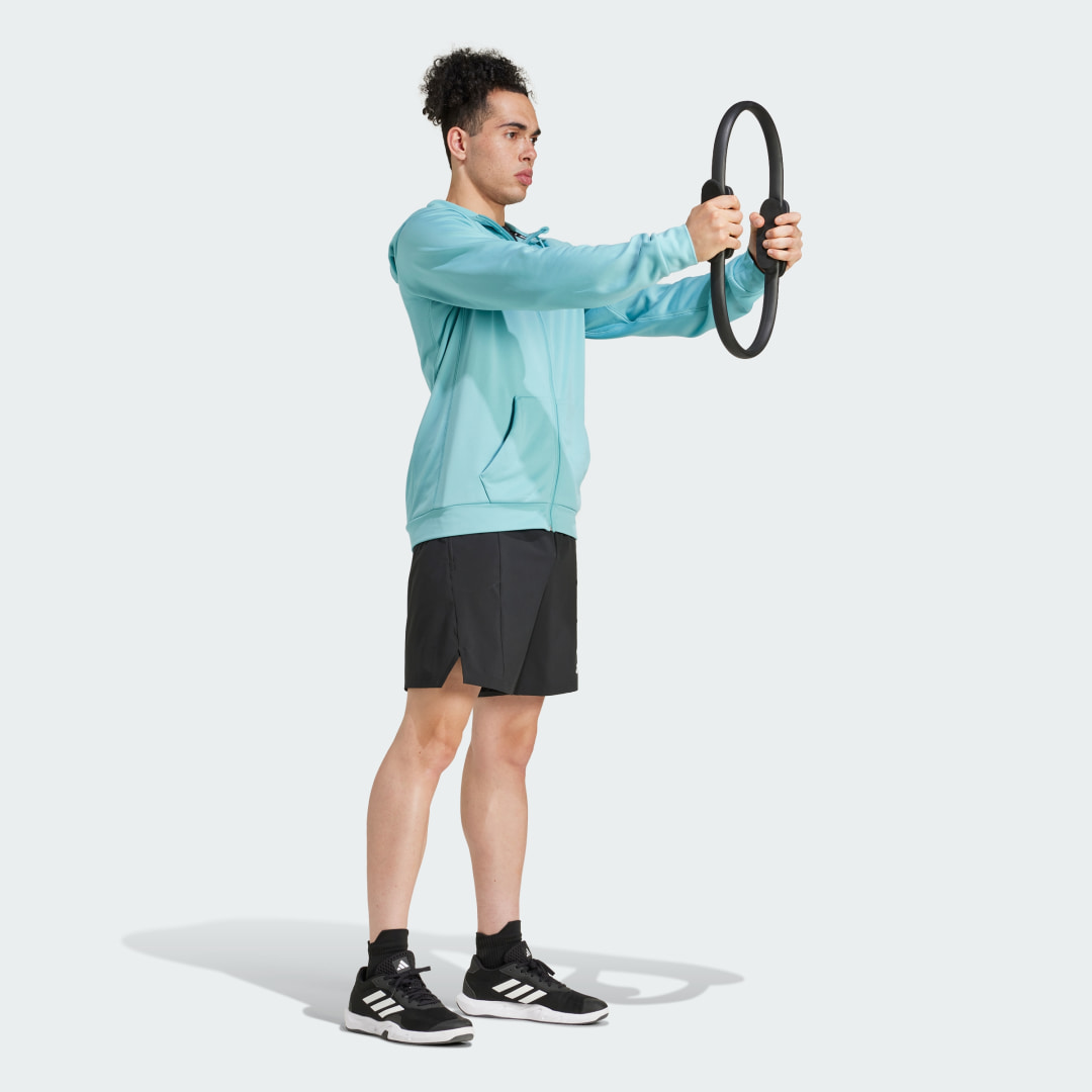 Adidas Game and Go Training Big Logo 3-Stripes Ritshoodie