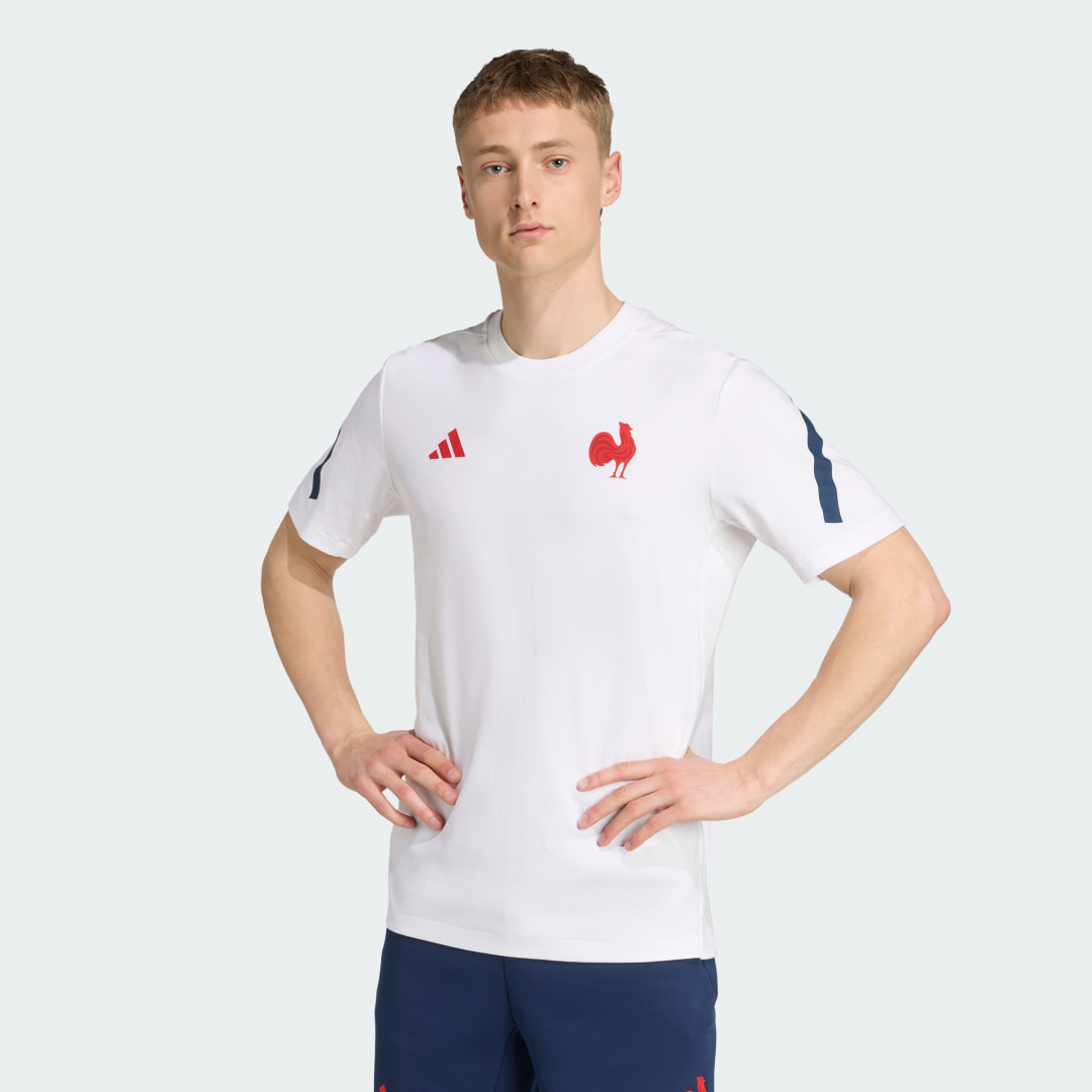 Adidas Frankrijk reis-T-shirt