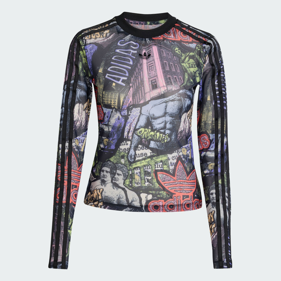 Adidas x Jeremy Scott AOP Power Mesh Longsleeve