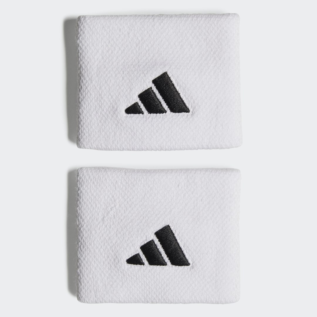 Image of adidas Tennis Wristband Small White M/L - Tennis Arm Sleeves & Armbands