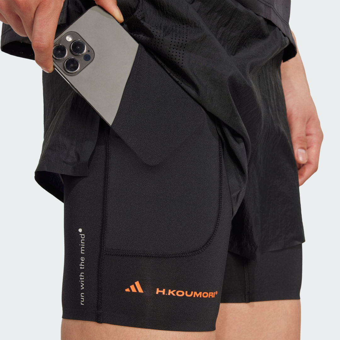Adidas Adi365 H.Koumori Running 2-In-1 Short