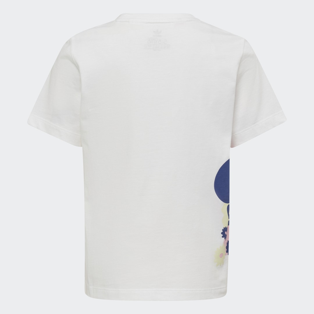 фото Футболка flower print adidas originals