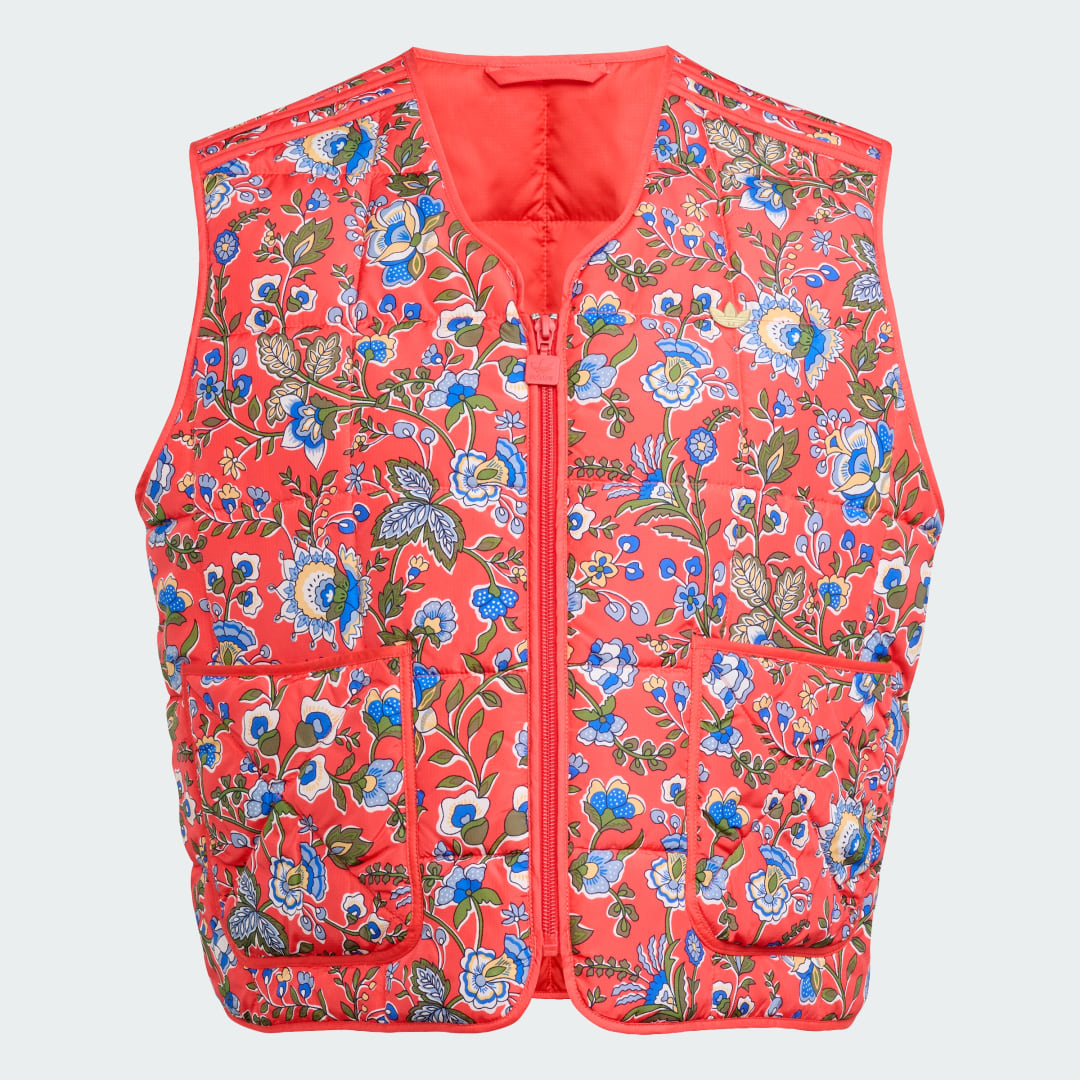 Veste sans manches matelassée adidas Originals x Liberty London - vue 4