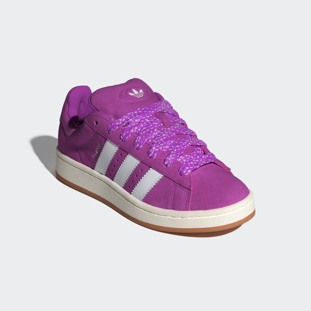 

adidas Tenis Campus 00s Mujer, Morado burst/blanco/off blanco
