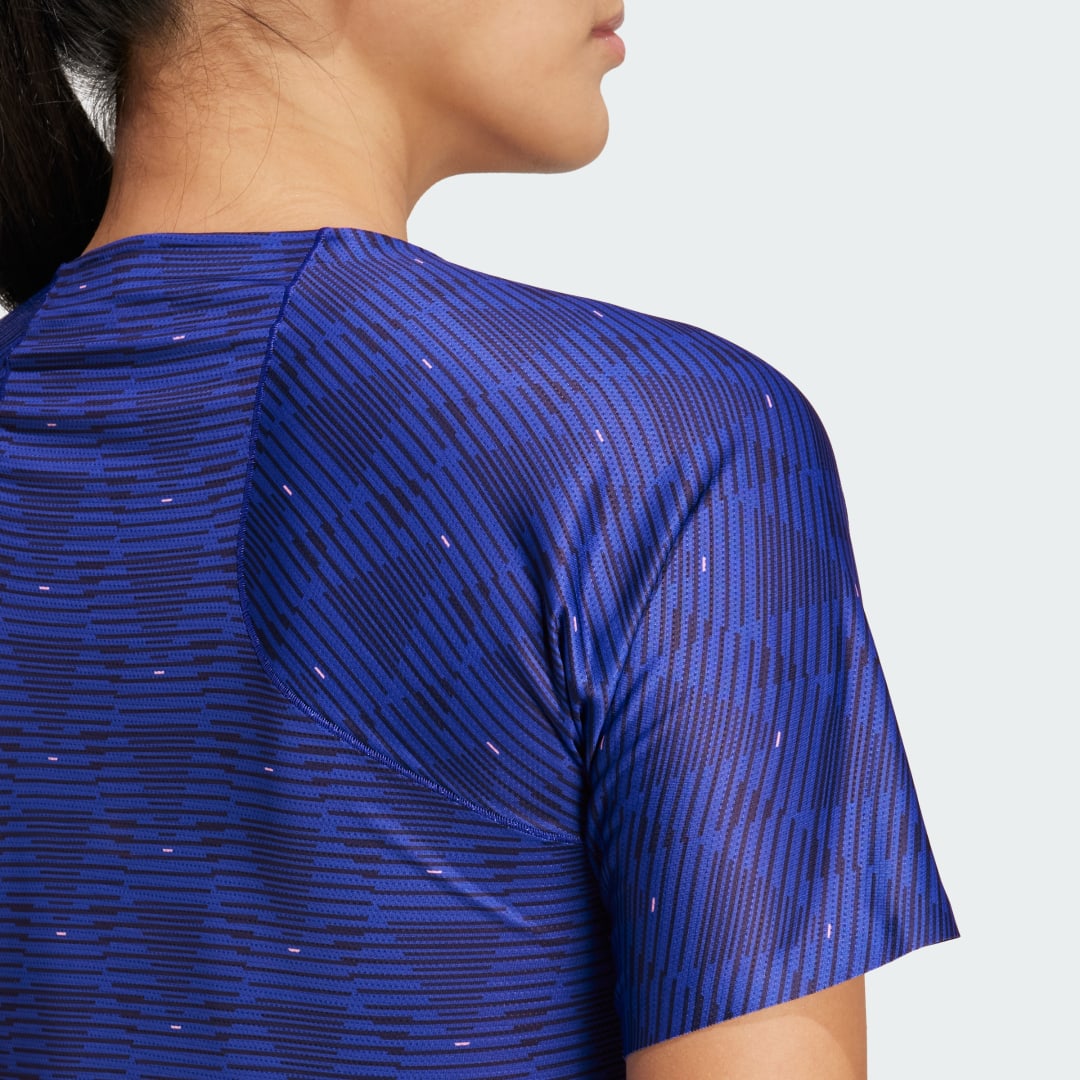 Adidas Team France Athletisme T-shirt Dames