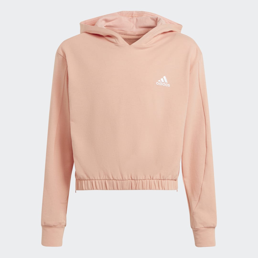 Warm-Up Dance Move Comfort Zip Side Slits Cotton Loose Hoodie Warm-Up Dance Move Comfort Zip Side Slits Cotton Loose Hoodie