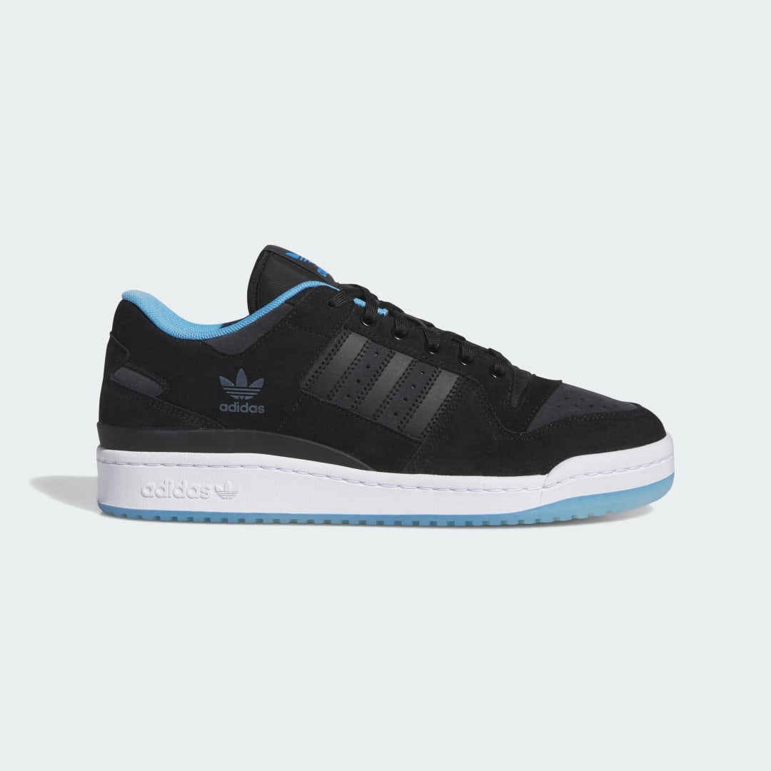 Adidas Forum 84 Low herensneaker zwart, blauw, grijs en wit
