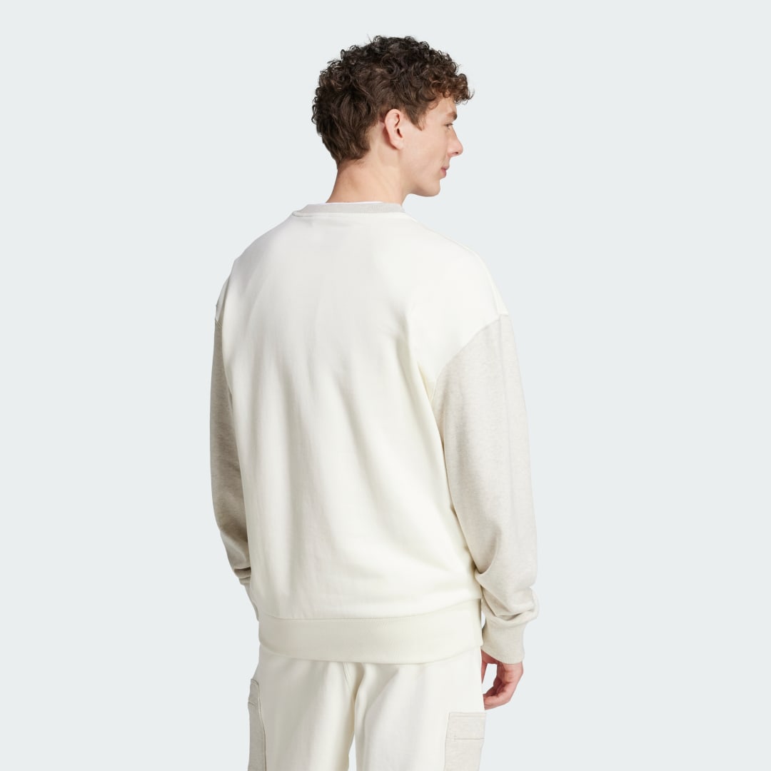 Thumbnail - All SZN French Terry Colorblock Crew Sweatshirt