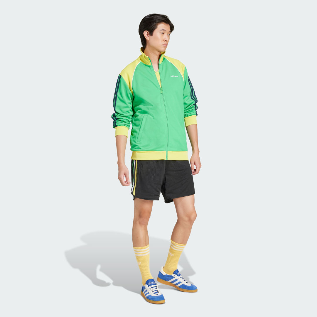 Jacket Fz Tracktop Adicolor jaune - vue 3