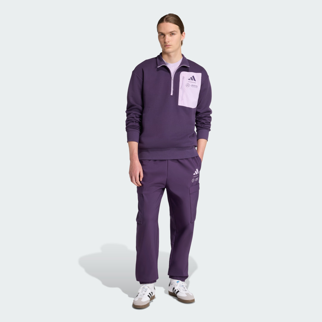 Adidas Mercedes AMG Petronas Formula One Team Premium Woven Fleece Shirt