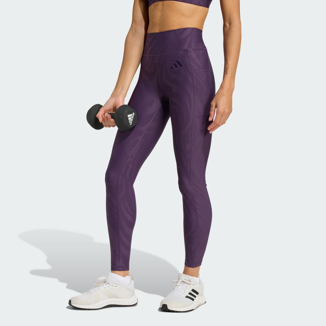 Adidas Optime AOP Full-Length Legging