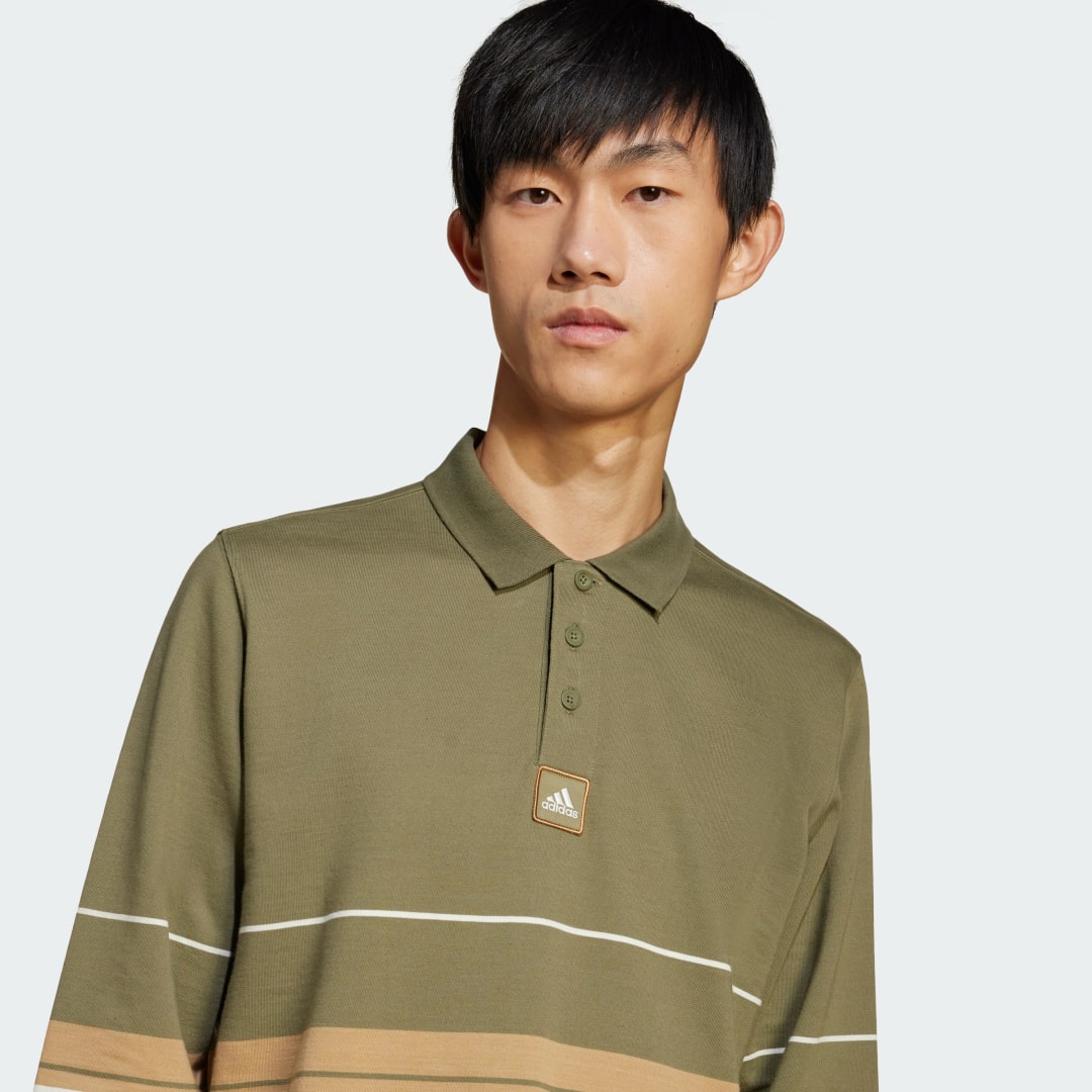 Adidas Striped Poloshirt