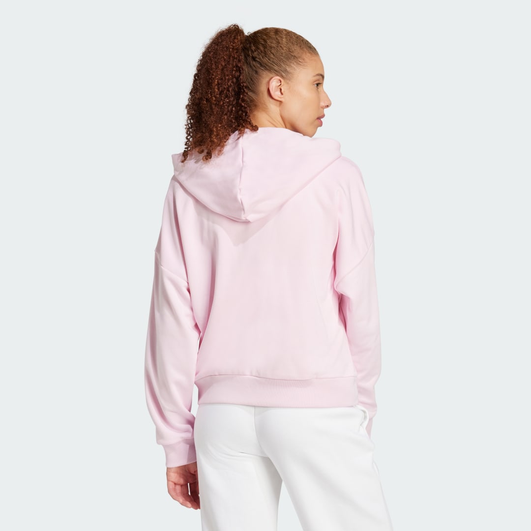 Adidas Essentials Big Logo French Terry Loose Hoodie