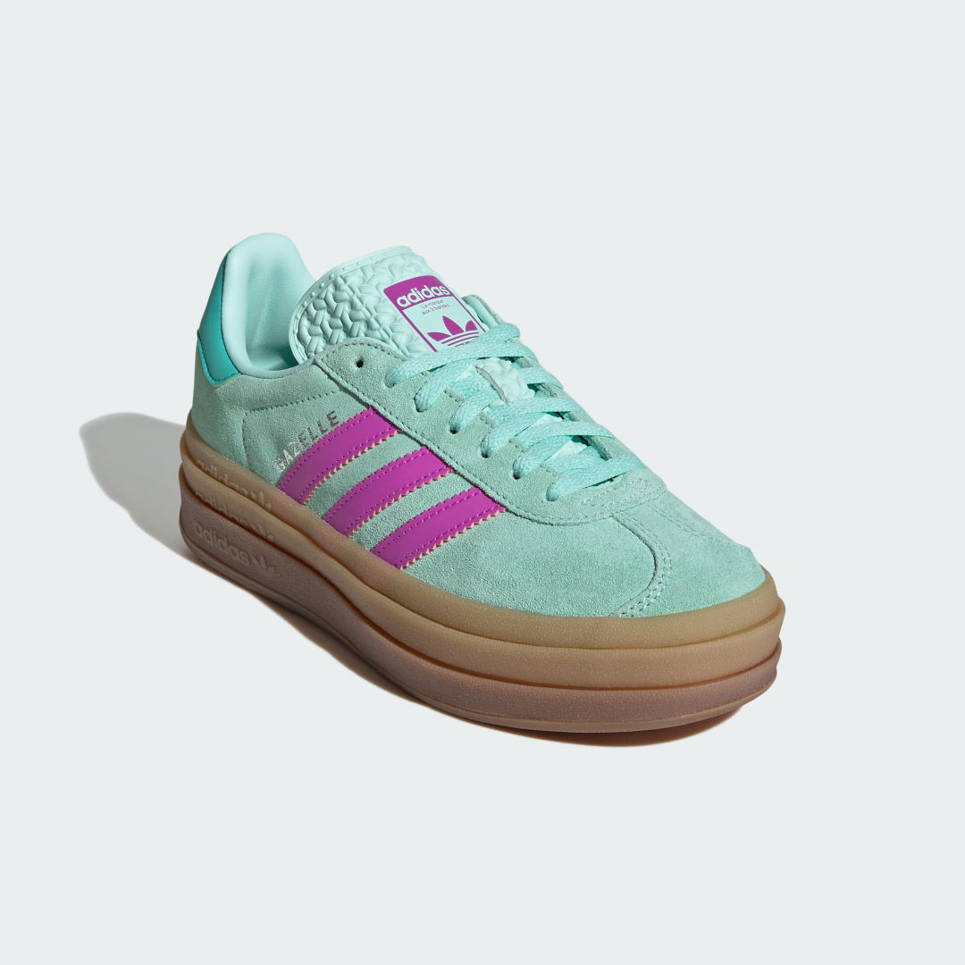 Adidas Gazelle sneaker Clear Mint / Flash Pink / Mint Rush