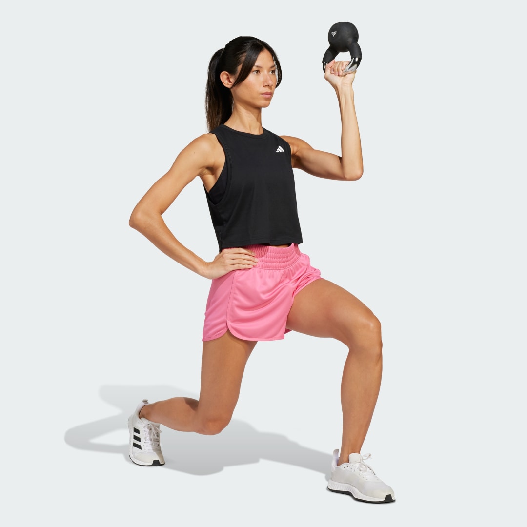 Adidas Pacer Essentials Knit High-Rise Short