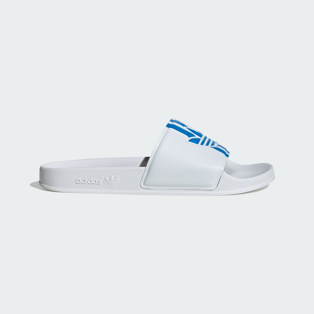 Adilette Slides Cloud White / Bright Blue / Cloud White