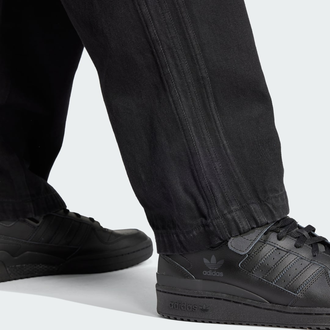

adidas Pants Deportivos Denim Premium Firebird Hombre, Negro