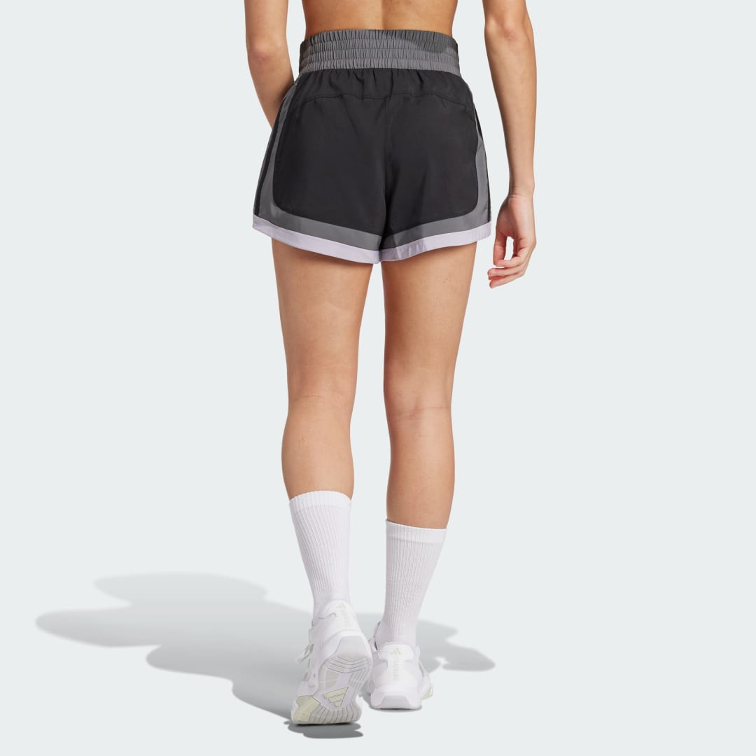 Adidas Pacer Woven Training Colorblock High-Rise Short