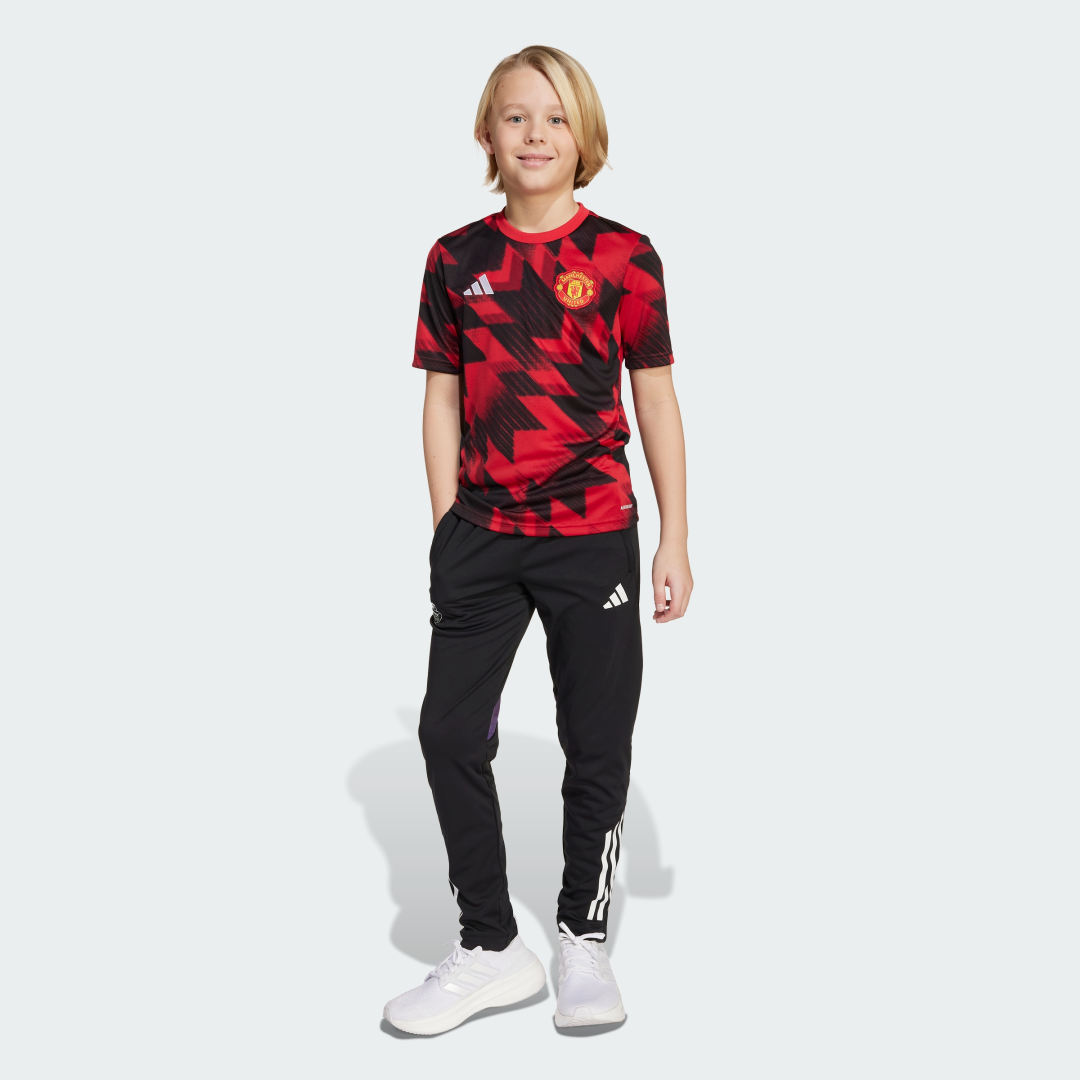 Adidas Manchester United 25 26 Pre-Match Voetbalshirt Kids