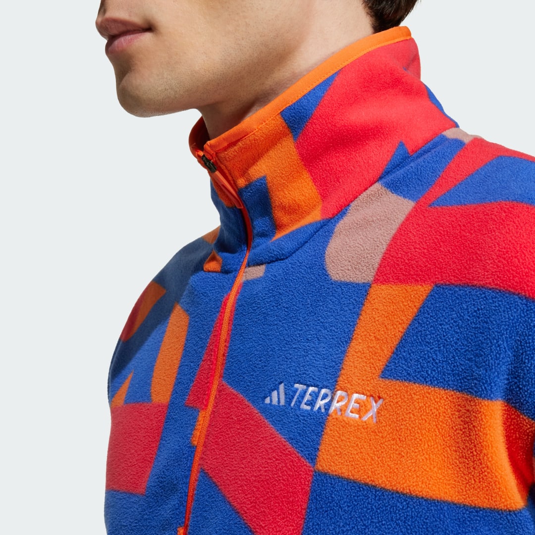 Adidas Terrex Multi Printed Fleece Ritsjack