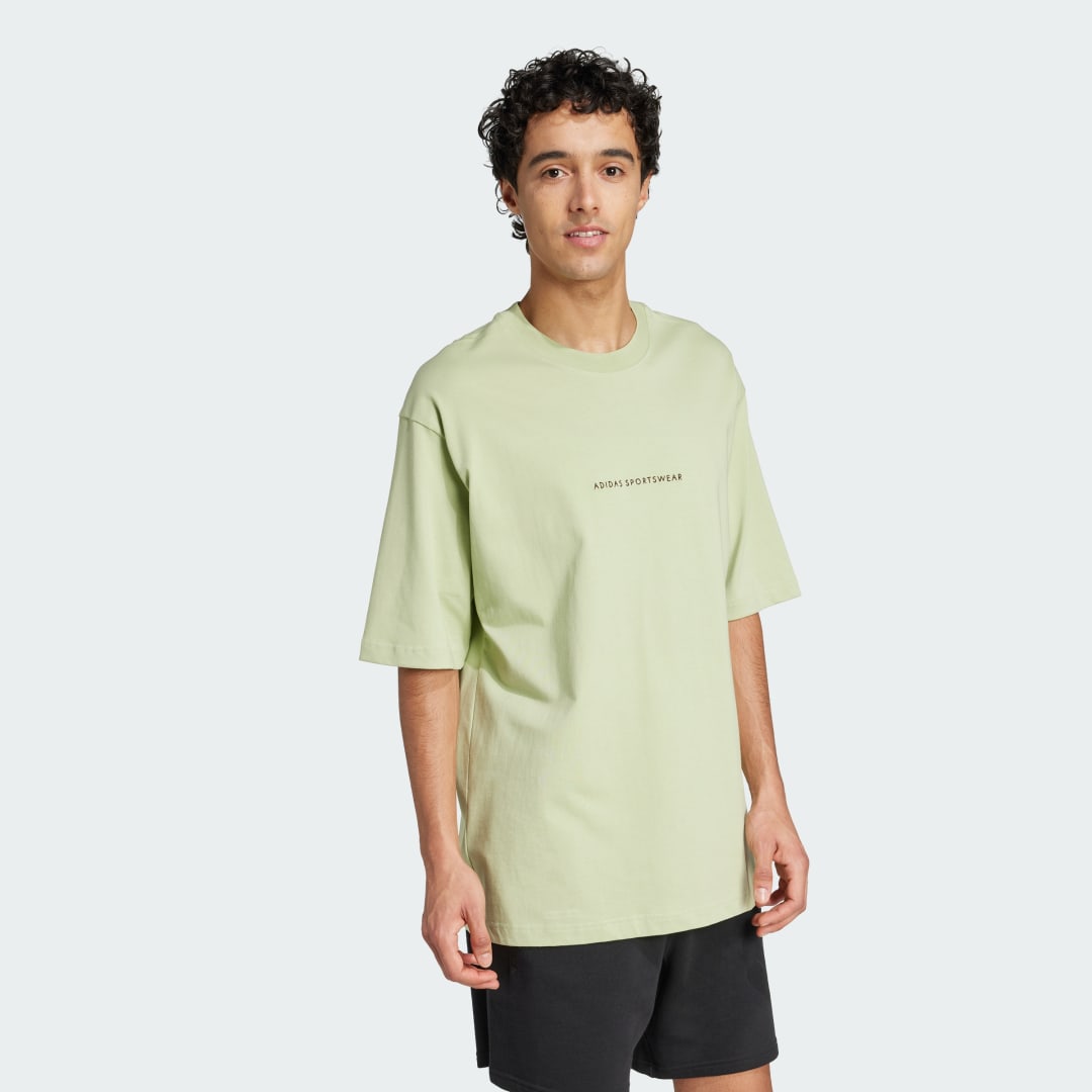 Adidas Codes Doodle Camp Graphic T-Shirt