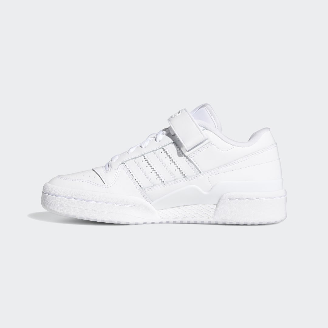 

adidas Tenis Forum Low Niño, Blanco/blanco/blanco