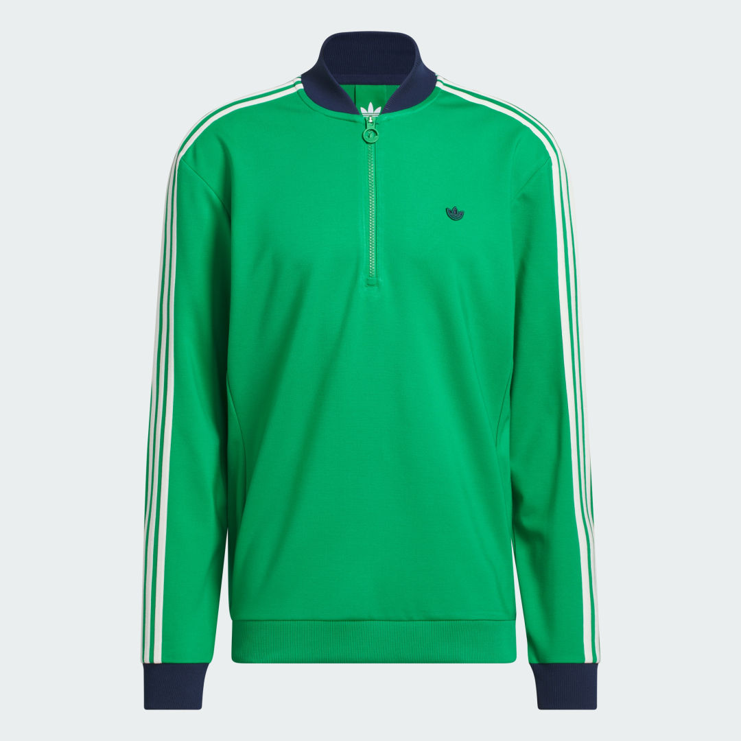 Sweat shirt à zip 14 3 bandes Originals - vue 8