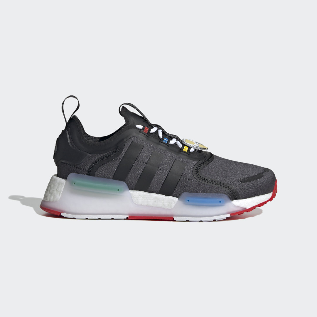 Adidas NMD kindersneaker zwart, grijs en wit