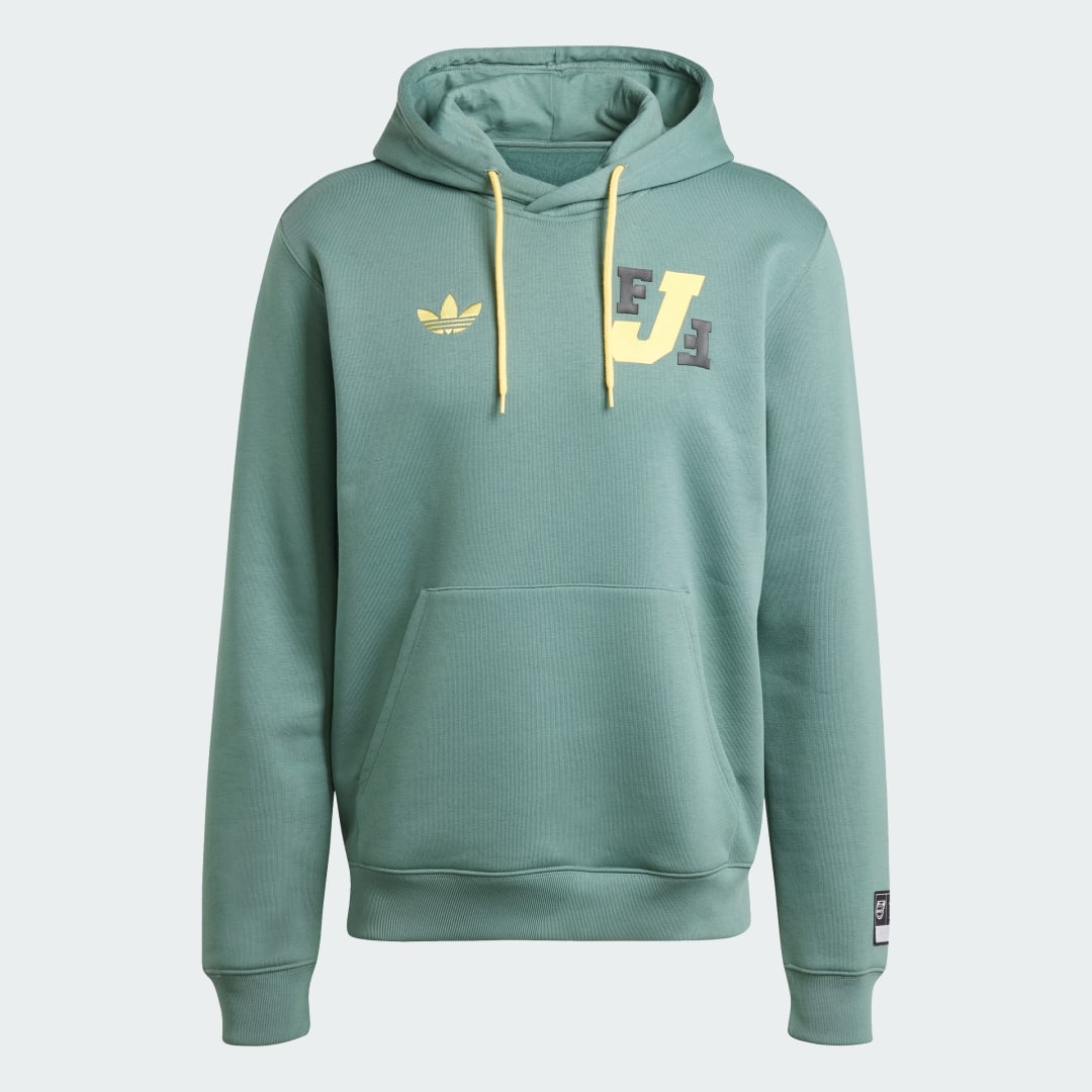 Sweat shirt à capuche Jamaïque VRCT - vue 4