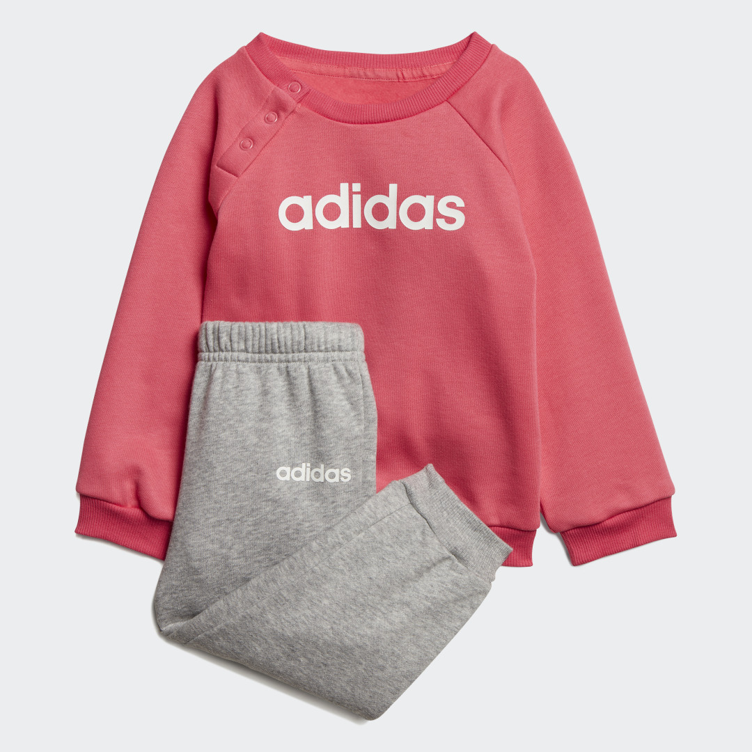 фото Флисовый комплект: джемпер и брюки linear adidas athletics