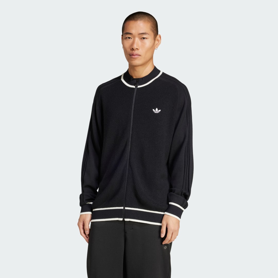 Adidas Originals Wollen vest Black Heren